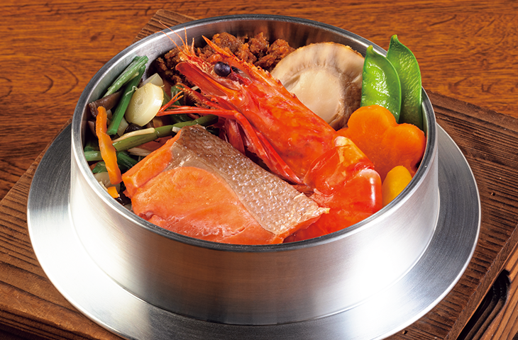 A-500　吟撰（ぎんせん）　食卓を飾る　つきじ海賓　一押し桶