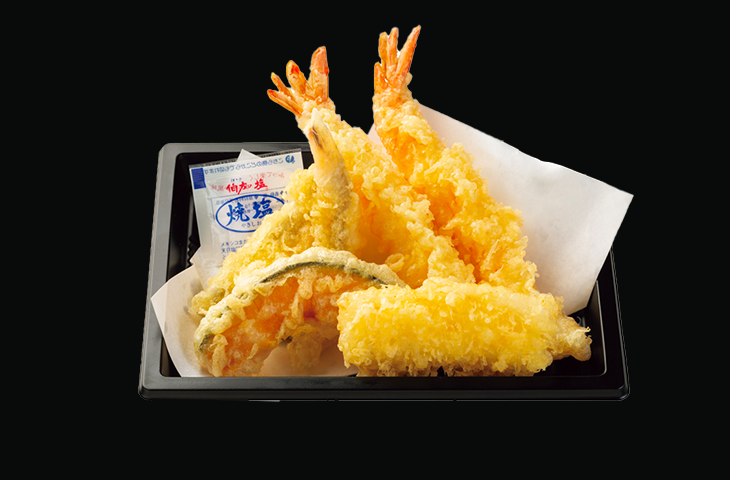 天ぷら5種盛り合せ