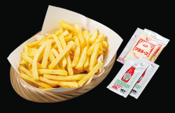 山盛りフライドポテト