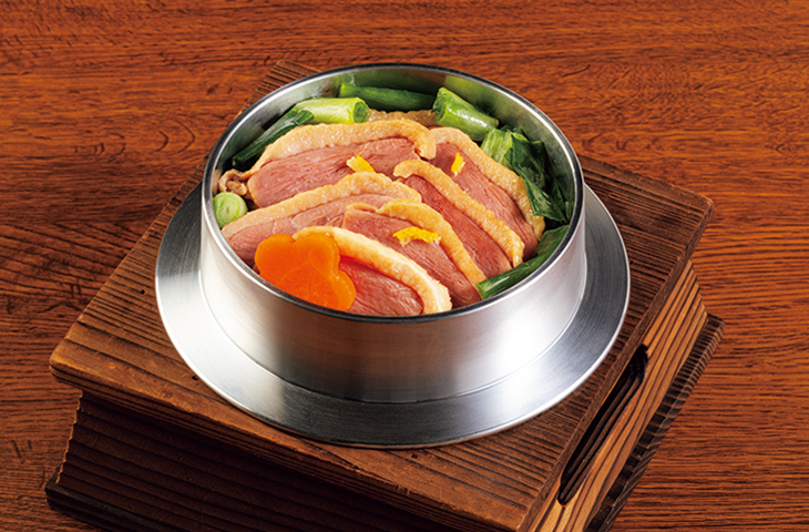 816 鴨と九条ネギの釜飯