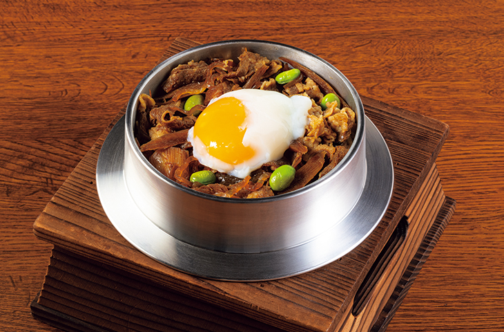 817 牛すき温玉釜飯